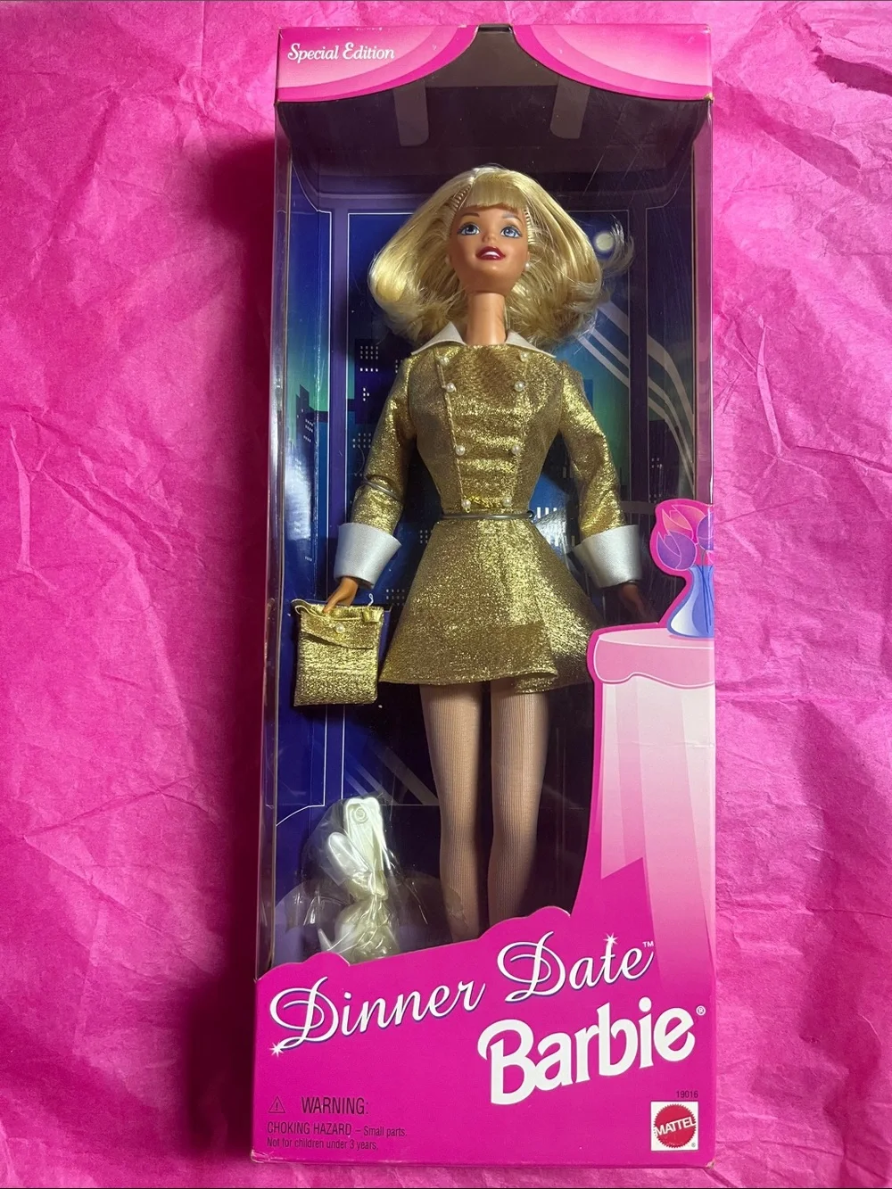 1997 Mattel Dinner Date Barbie #19016 Special Edition NRFB